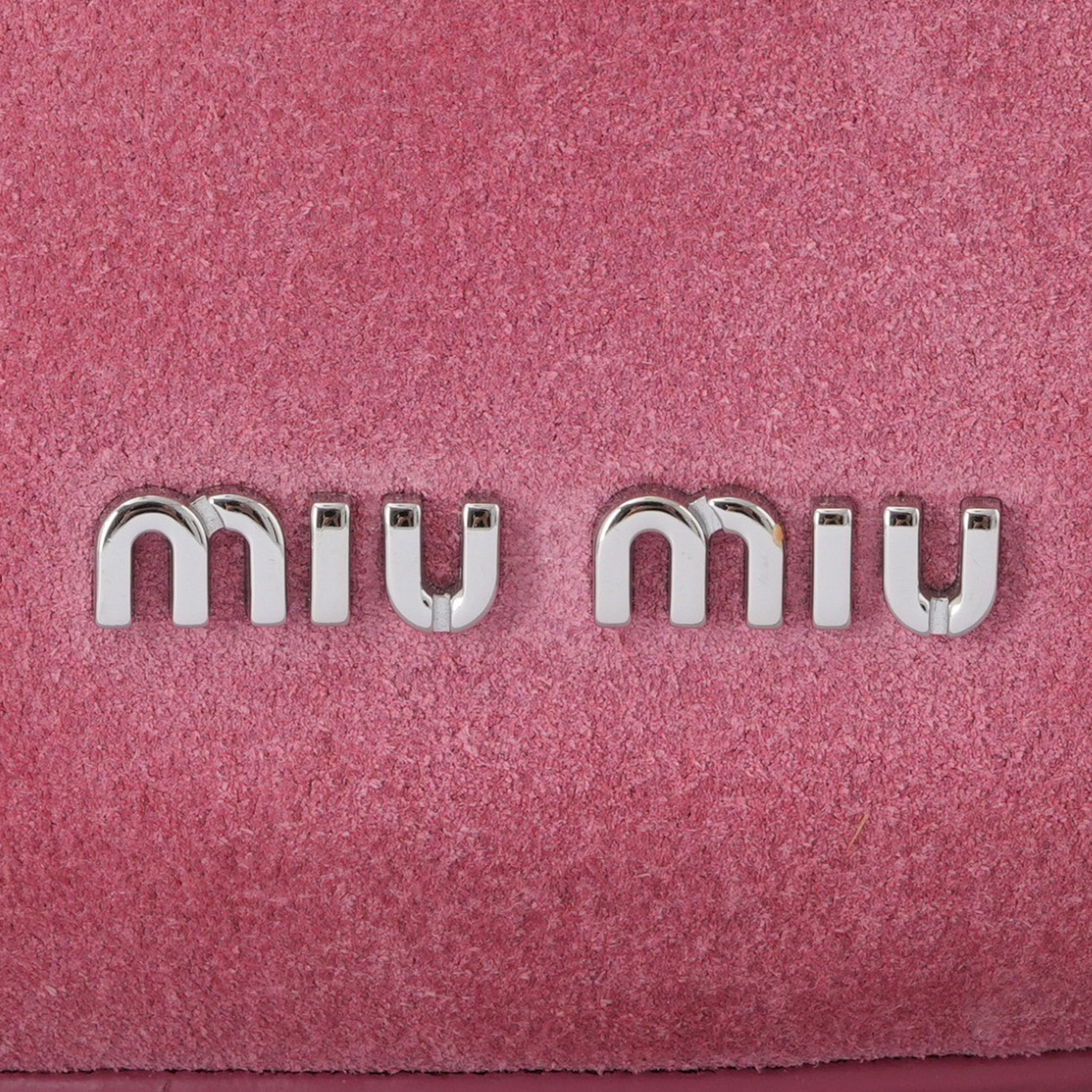MIU MIU(USED)미우미우 5BE017 스웨이드 버킷백